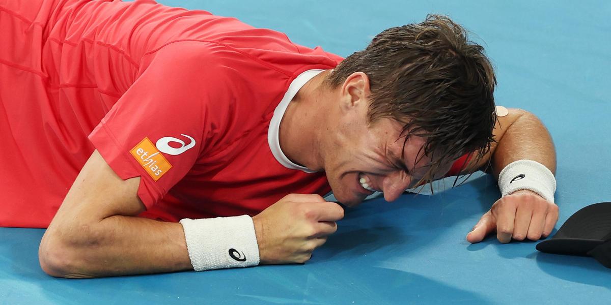 Un grande de la Copa Davis, al borde del KO más soprendente