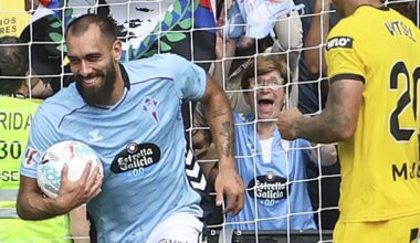 Borja Iglesias, a la altura de Kane y Haaland