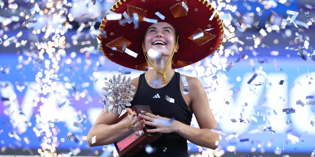 La estadounidense Iva Jovic, de tan solo 17 años, gana el Abierto de Guadalajara