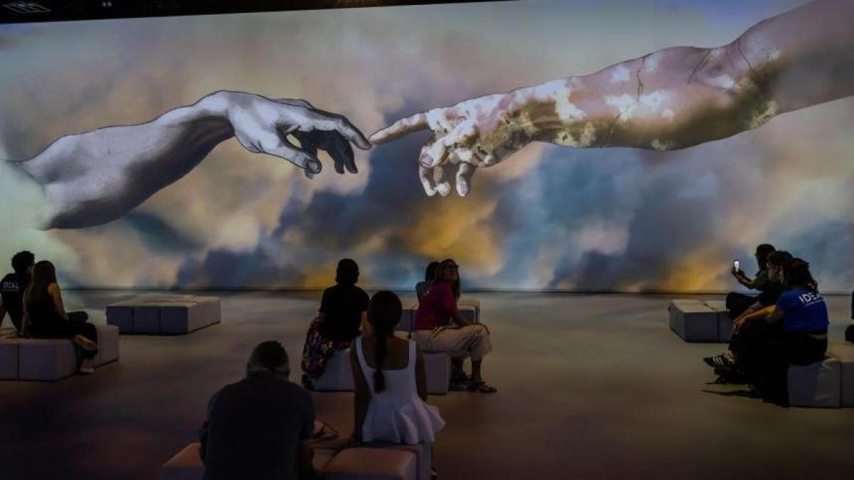 ¿Leonardo o Miguel Ángel? La eterna rivalidad artística revive en una exposición inmersiva del Ideal Barcelona