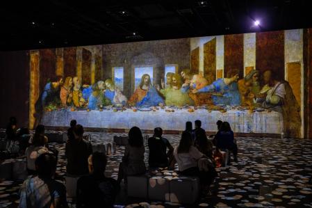 'La última cena', de Leonardo da Vinci