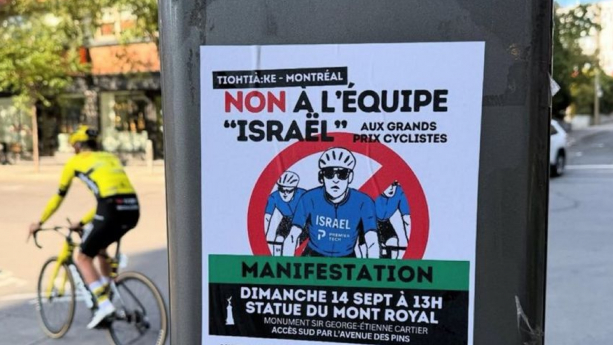 la foto que borró en medio de la polémica con Israel