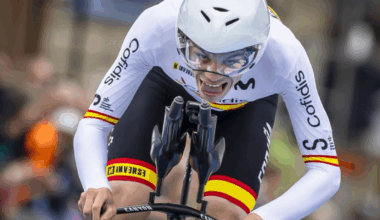 Iván Romeo, en el Mundial sub 23 del año pasado.
