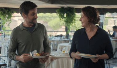 Rodrigo de la serna y Nora Navas, en una escena de la película.