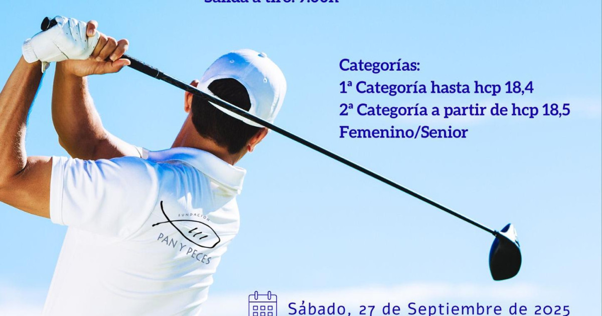 La Fundación Pan y Peces celebra su XVIII Campeonato Benéfico de Golf para ayudar a las familias vulnerables