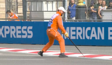 Una bandera roja insólita en la F1