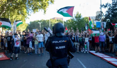 La delegación del Gobierno redujo la seguridad de los ciclistas de La Vuelta en Madrid dos días antes de su celebración