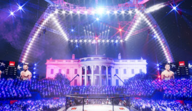 Así sería el super evento de la UFC en la Casa Blanca: primeras imágenes espectaculares