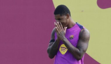 Flick, coherente: Rashford, al banquillo por un leve retraso