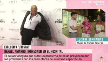 “Rafa está en una situación bastante crítica en el hospital. Tiene una infección en el colón”