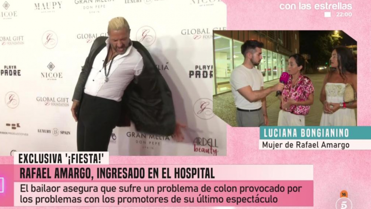 “Rafa está en una situación bastante crítica en el hospital. Tiene una infección en el colón”