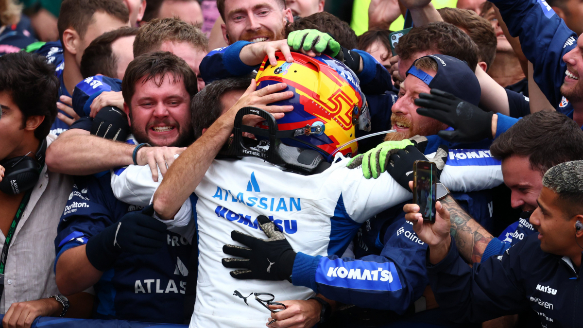 Carlos Sainz, un grande de la F1 que vuelve al podio, esta vez con Williams