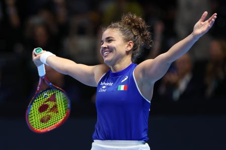 Jasmine Paolini, fundamental en el triunfo italiano