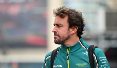 Alonso y su ironía con la suerte: ​"Estaba asegurado. Hoy no le pasó nada a la suspensión"