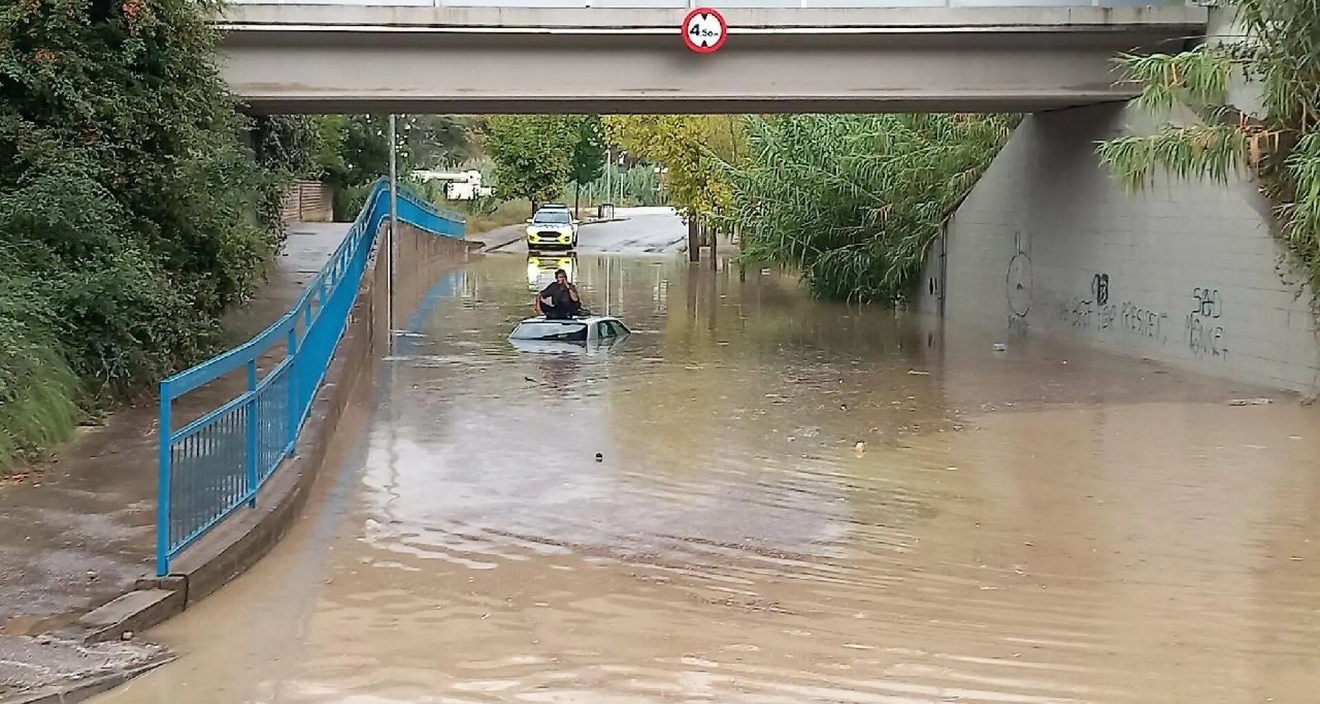 Temporal de lluvia, en directo
