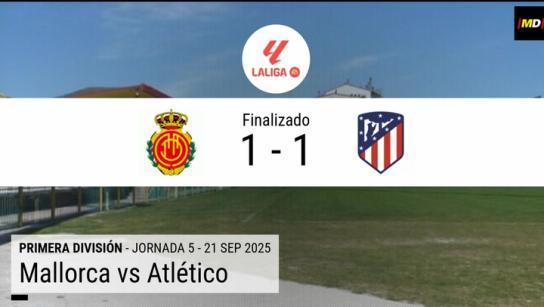 (1-1). Leo Román y Muriqi desvían el camino de redención del Atlético