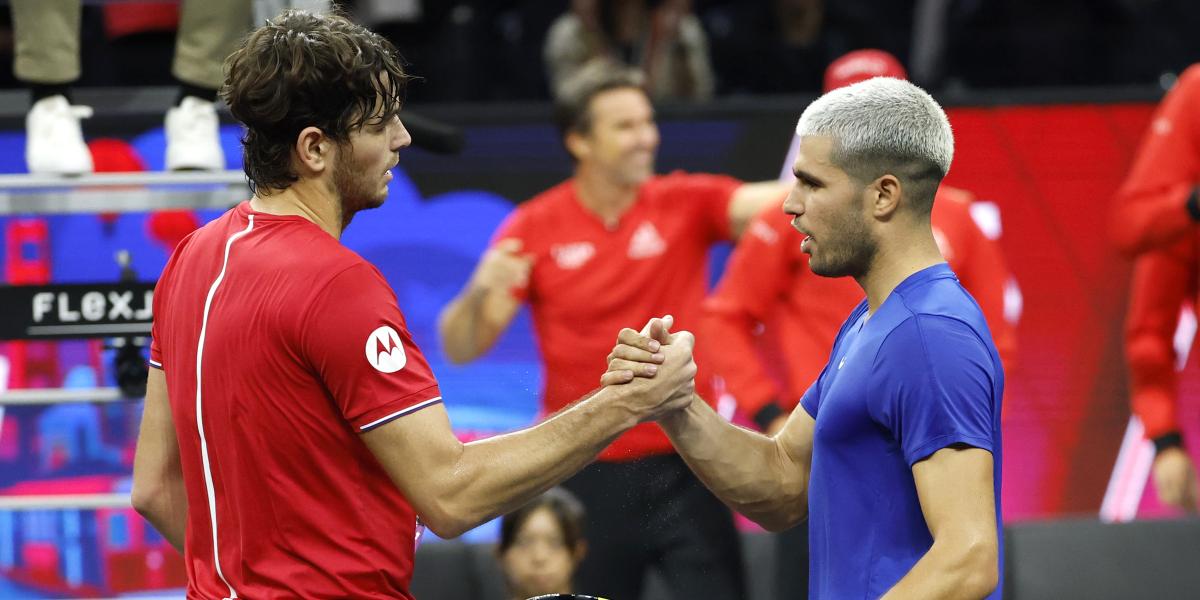 Alcaraz olvida la Laver Cup y ya tiene rivales en el torneo de Tokio, donde evita a Fritz