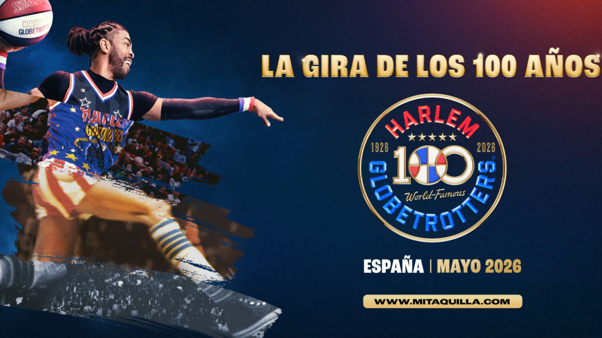 Los Harlem Globetrotters anuncian su regreso a España en 2026 como parte de la gira de su centenario