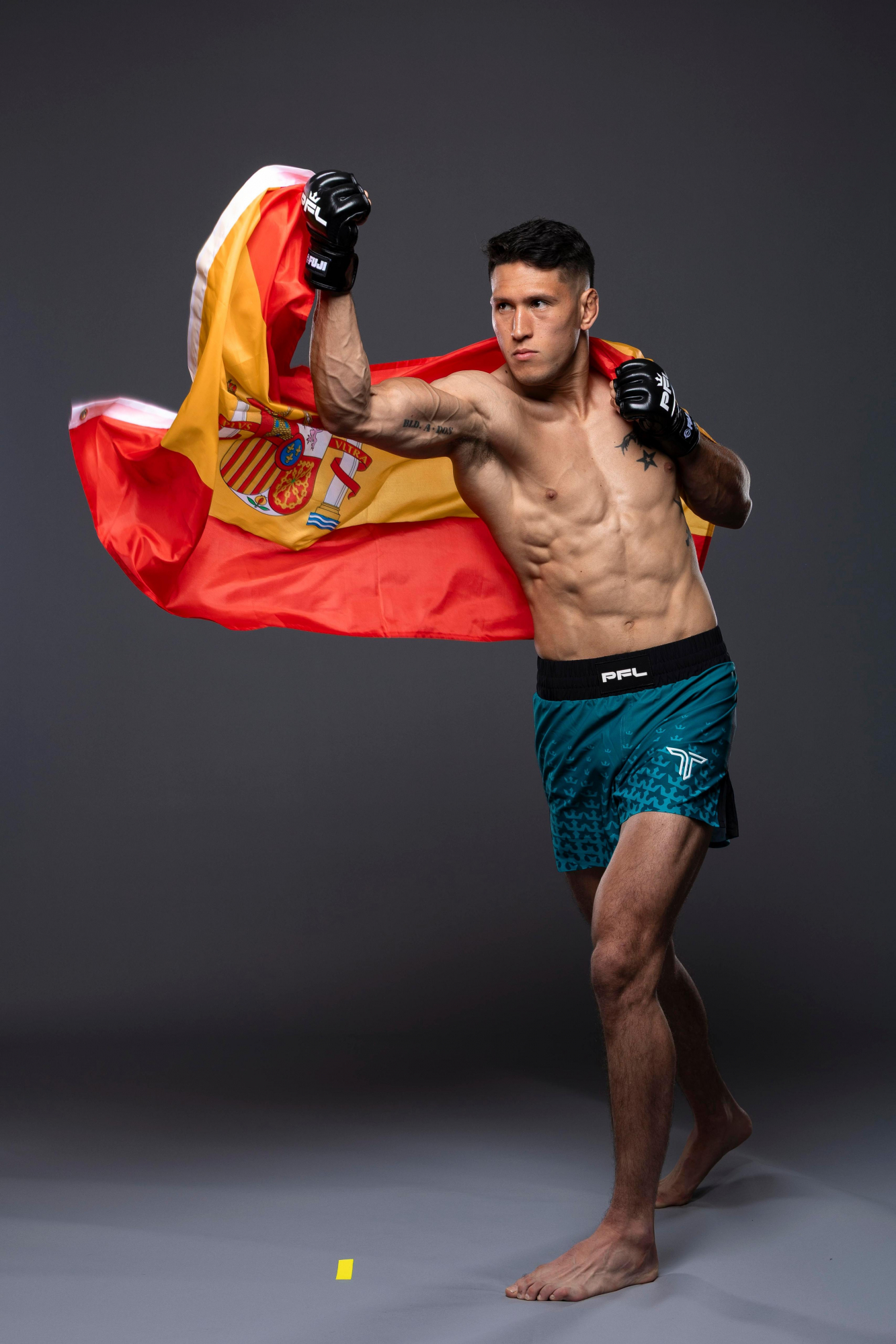 Gino van Steenis posa para PFL.