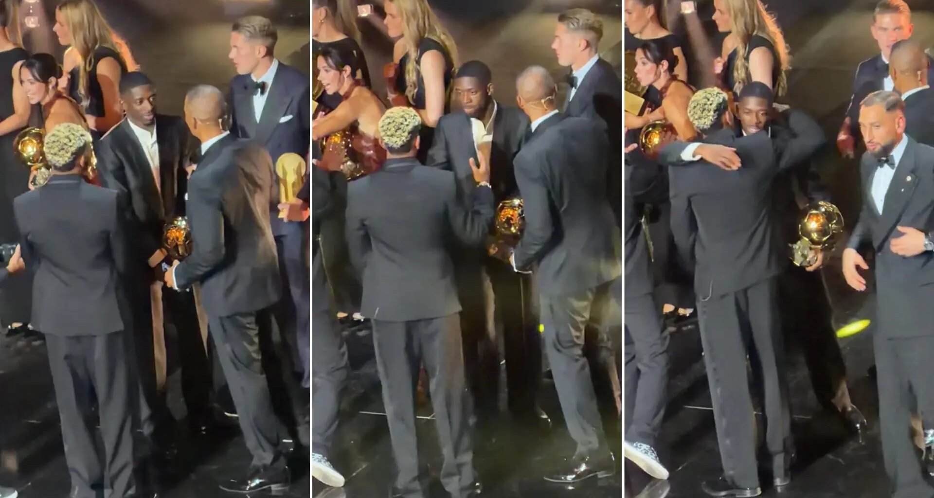 un cariñoso abrazo de felicitación