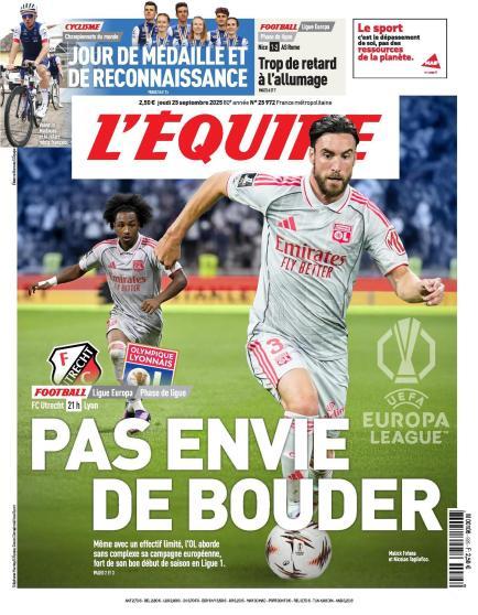 Portada 'L'Équipe'