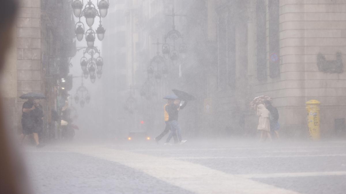 decretan alerta naranja por acumulación e intensidad de lluvias en estos puntos de Catalunya a partir de esta hora
