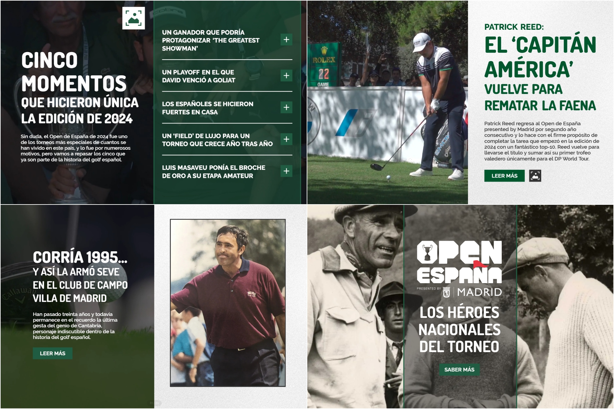 Así se ve el especial de MARCA Plus sobre el Open de España de Golf 2025
