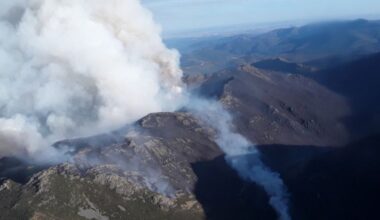 Incendio en Peñalba de la Sierra (Guadalajara).