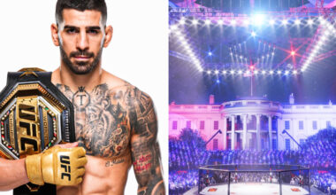 ser la estrella del evento de UFC en la Casa Blanca