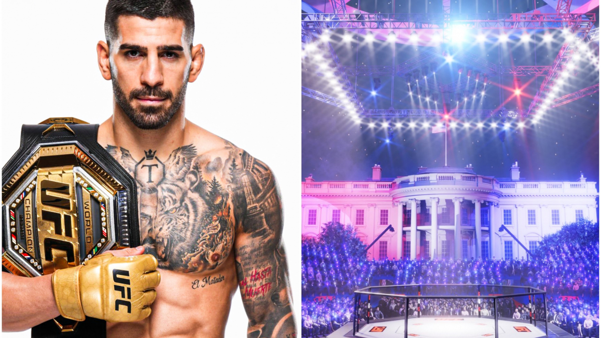 ser la estrella del evento de UFC en la Casa Blanca