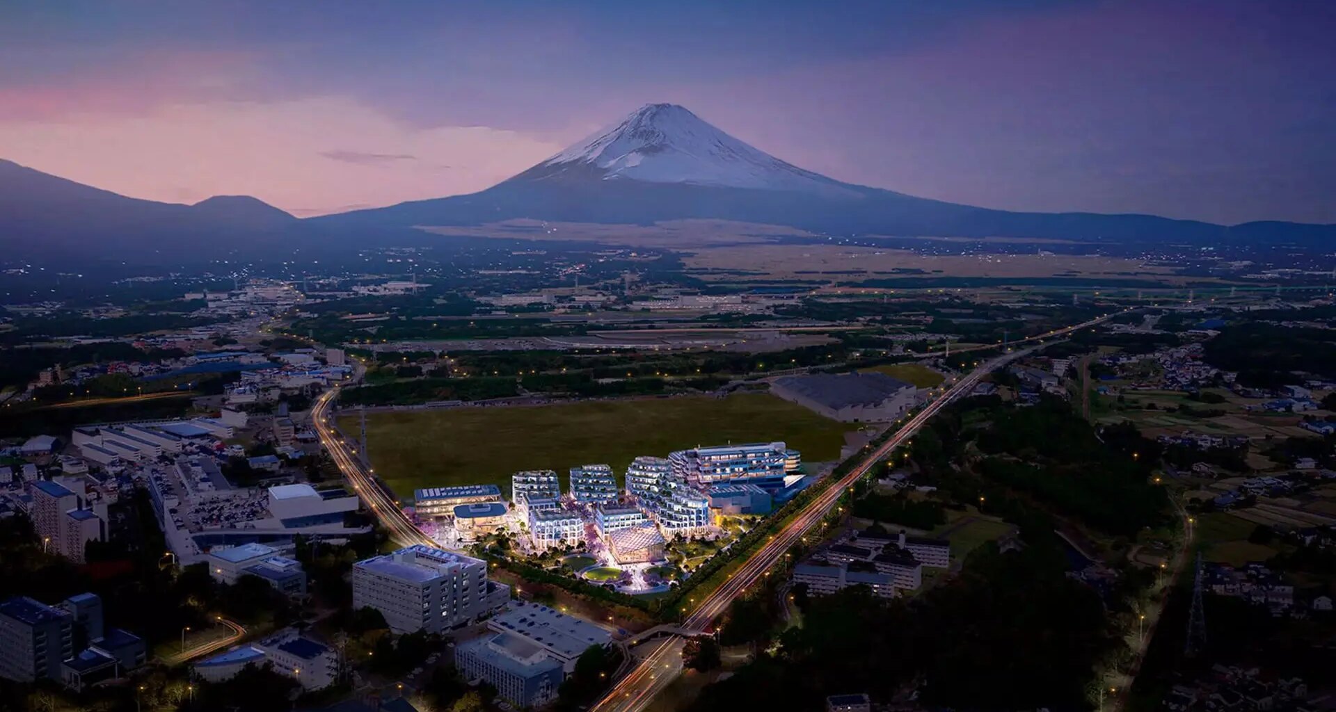 Se inaugura Woven City, la ciudad inteligente con coches autónomos y robots a los pies del monte Fuji