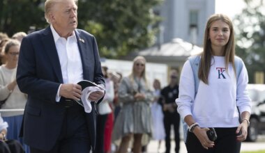 Quién es Kai, la nieta de Donald Trump que acompaña a su abuelo a ver la Ryder Cup y lo ve "como un héroe"