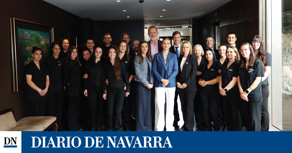 El hotel de cuatro estrellas superior que han elegido los Reyes y la princesa Leonor para alojarse en Navarra