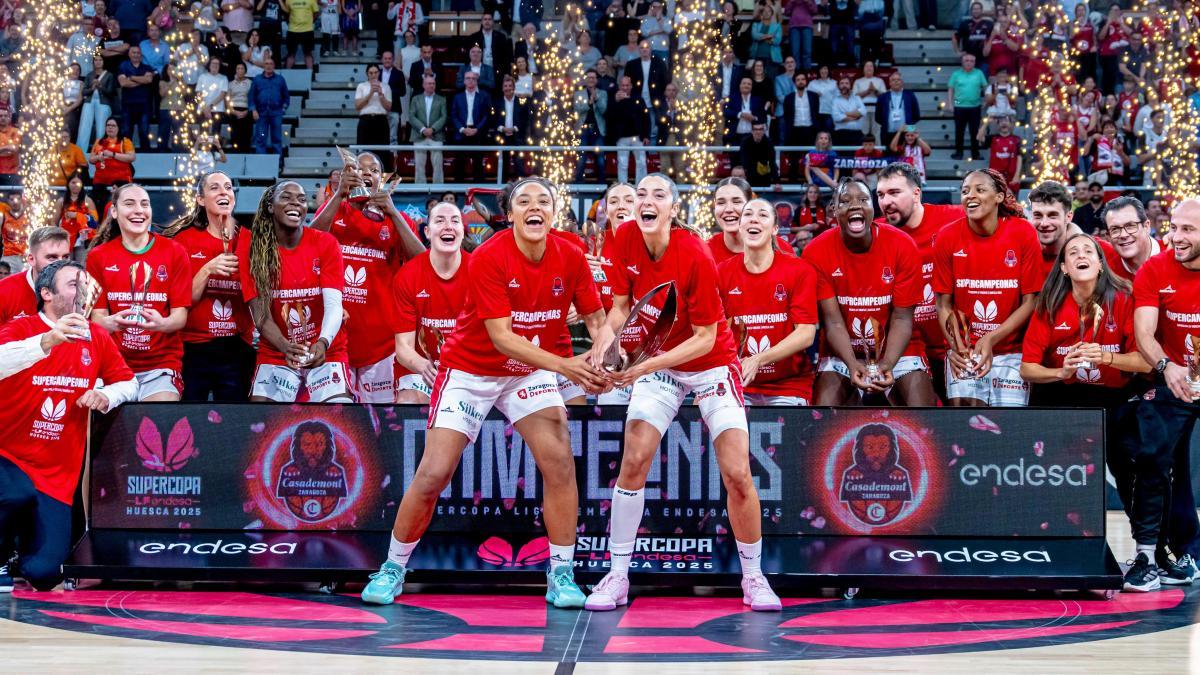 el Casademont Zaragoza hace historia en la Supercopa