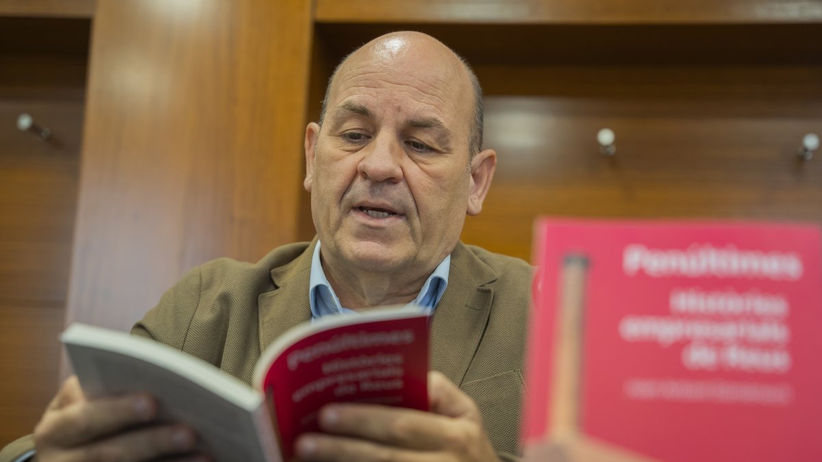 Domènech, con ‘Penúltimas historias empresariales de Reus’
