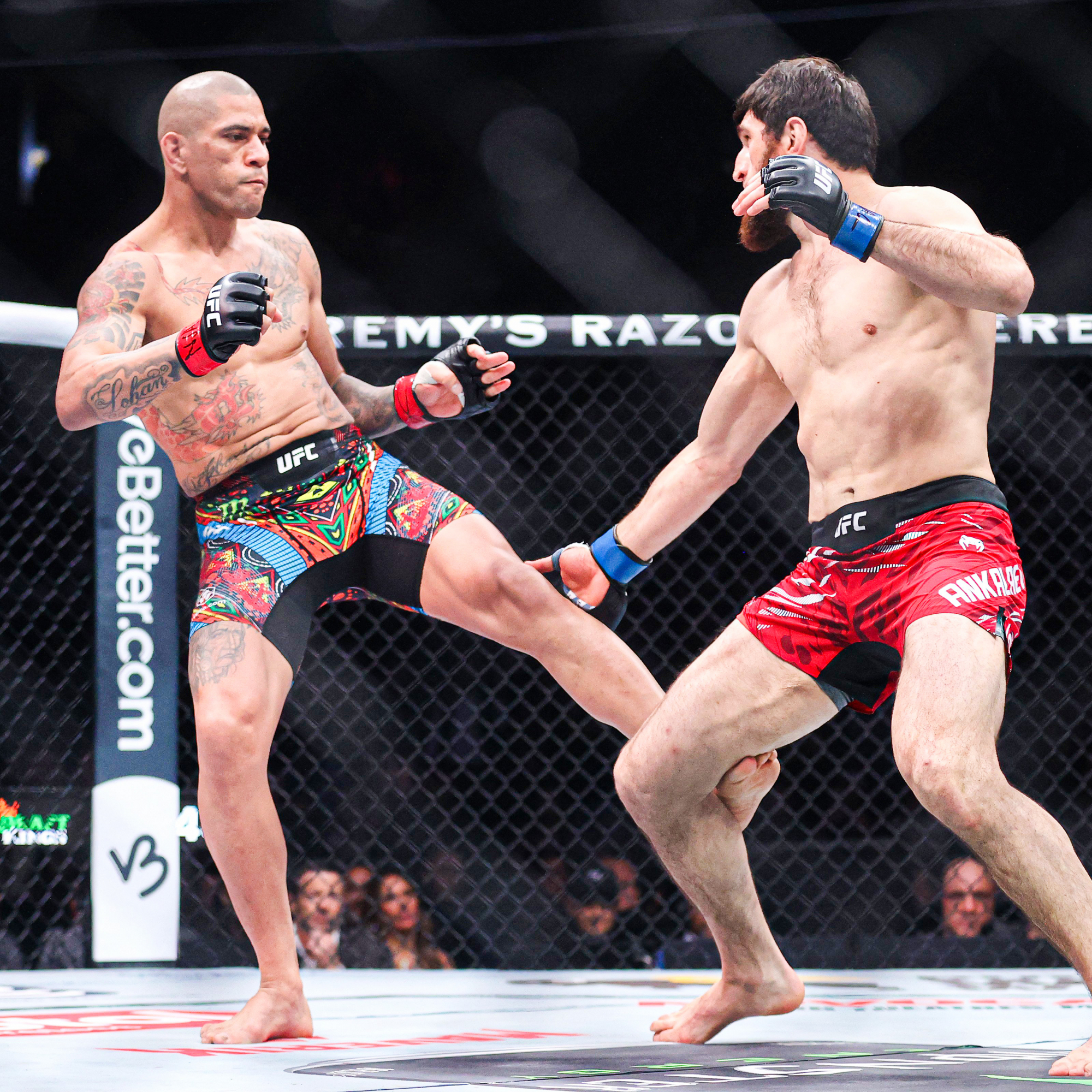 Álex Pereira ante Ankalaev.