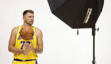 Doncic toma el mando de los Lakers