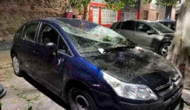 Tormenta intensa deja estragos en Xàtiva y la Costera: árboles caídos, granizo y fuertes lluvias | Sociedad