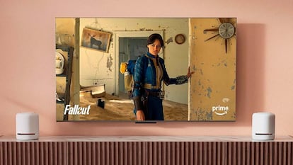 Televisor con Fire TV y la serie Fallout