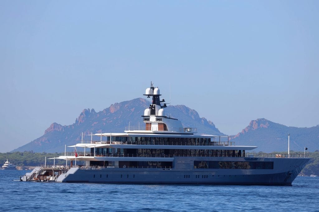 El megayate de Steven Spielberg