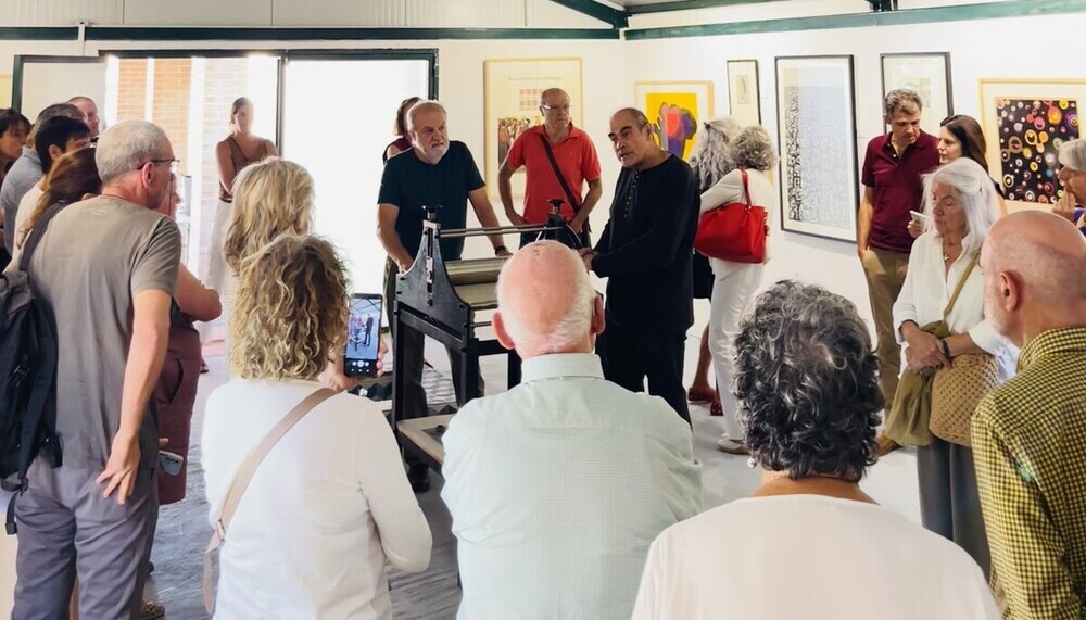 Mariano Olcese estrena el Museo de Obra Gráfica de Abarca