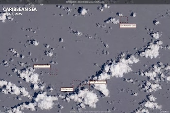 Imágenes satelitales muestran la presencia