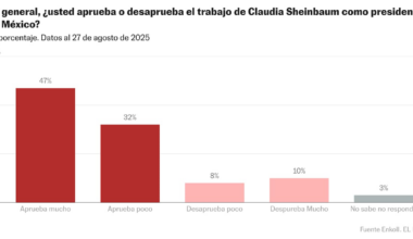 Sheinbaum llega a su primer balance de Gobierno con un apoyo del 79% a su gestión