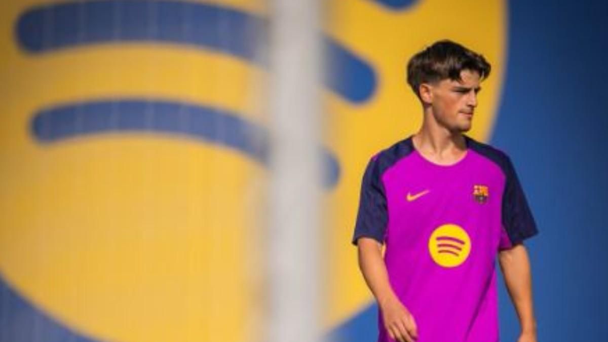 Uri Pallas se entrenó con el primer equipo