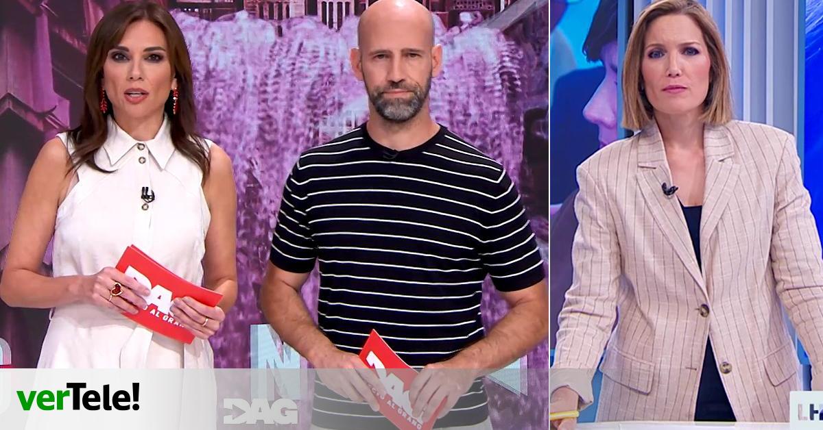 'Directo al grano' (10.4%) cede terreno en su segundo día y 'La hora de La 1' (19.8%) lo gana para alargar su gran momento