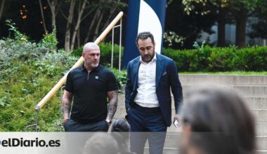 Aldama, el dueño de Desokupa y Ortega Smith, entre los asistentes a la presentación de la plataforma de Espinosa de los Monteros