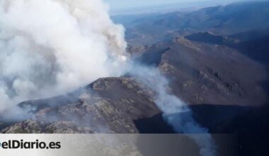 Evacuados dos municipios por el incendio de Peñalba de la Sierra que ya ha quemado 1.600 hectáreas