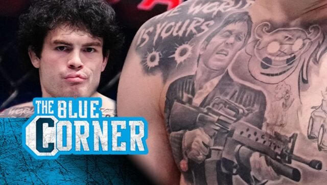 El firmante de UFC Tommy McMillen explica el enorme tatuaje “Scarface”