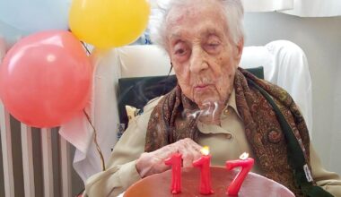 María Branyas, la mujer más longeva del mundo.