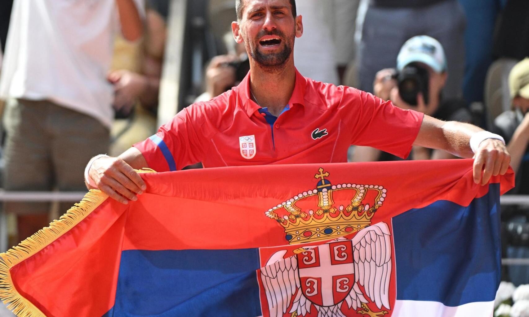 El tenista serbio, Novak Djokovic.